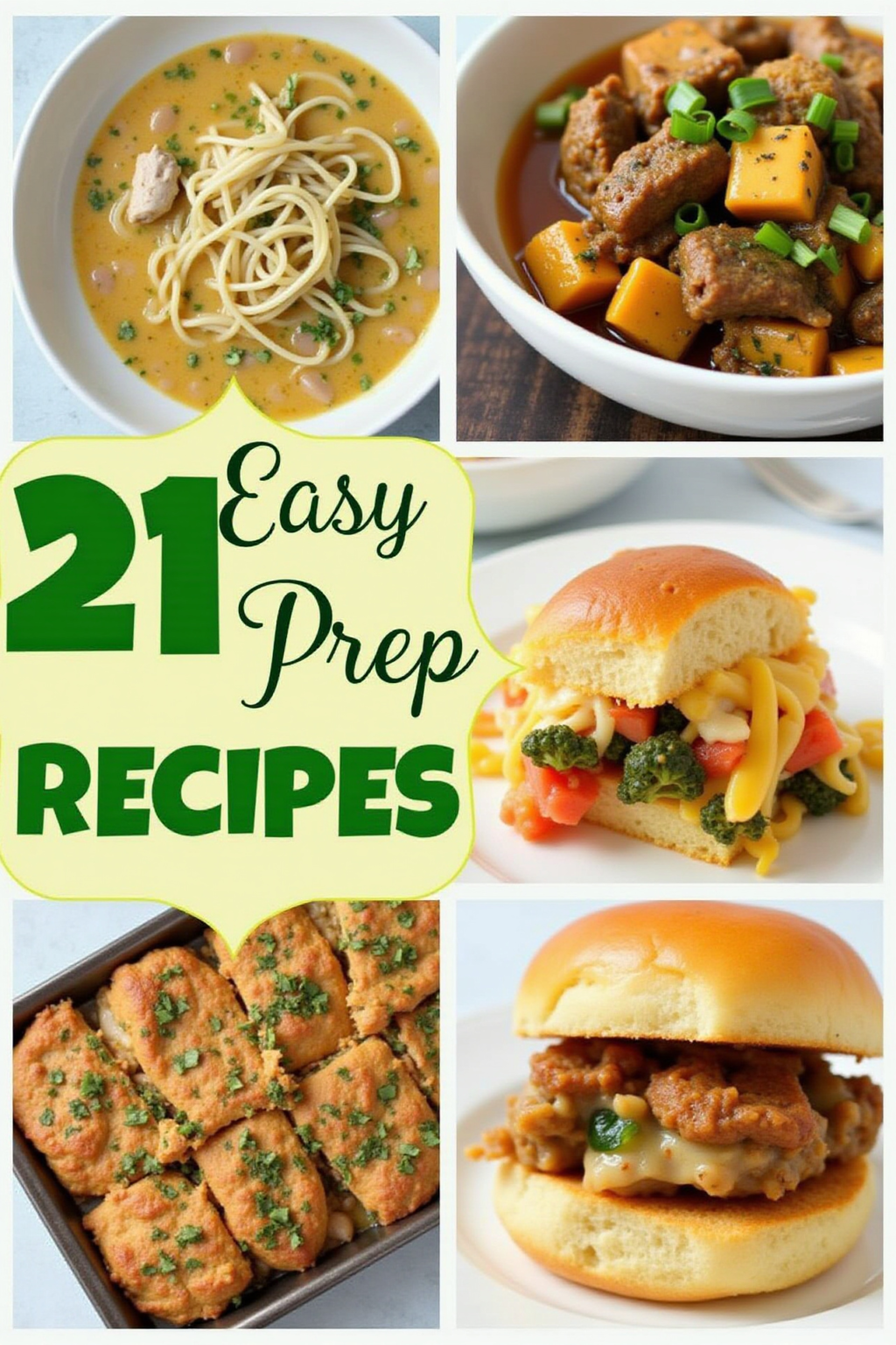 Master Your Week: 21 Quick & Easy Meal Prep Recipes for Stress-Free ...